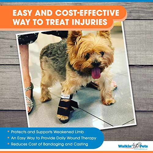 Medium Walkin' Pet Splint for Dogs | Front Leg Foot Splint for Dogs with Arthritis and Injuries