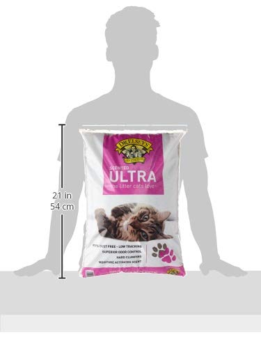 Dr. Elsey's Premium Clumping Cat Litter | Ultra Scented | 99.9% Dust-Free, Low Tracking, Hard Clumping, Superior Odor Control, Natural Ingredients & Moisture-Activated Scent