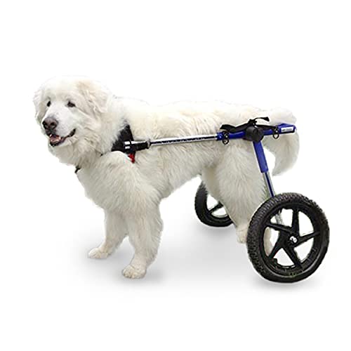 23-25" Leg Walkin' Wheels Dog Wheelchair - for Large Dogs 70-180 Pounds - Veterinarian Approved - Dog Wheelchair for Back Legs