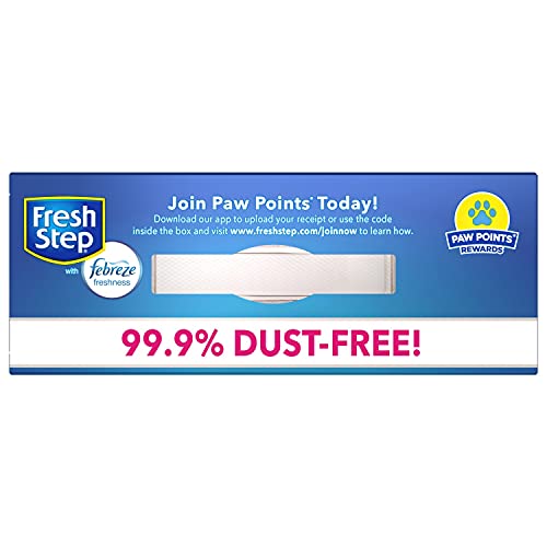 Fresh Step Multi-Cat Extra Strength Scented Litter with the Power of Febreze, Clumping Cat Litter,Gray, 14 Pounds (Package May Vary)