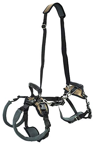 PetSafe CareLift Support Harness - Full Body Lifting Aid with Handle & Shoulder Strap - Great for Pet Mobility & Older Dogs to Help Them Up - Comfortable, Breathable Material - Easy to Adjust - Medium