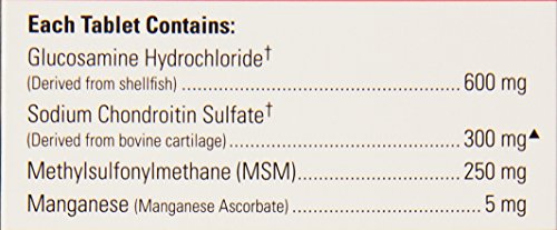 Nutramax Cosequin Maximum Strength Joint Health Supplement for Dogs - With Glucosamine, Chondroitin, and MSM, 60 Chewable Tablets