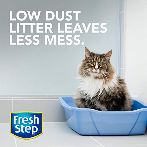 Fresh Step Odor Shield Scented Litter with The Power of Febreze, Clumping Cat Litter - 14 lbs