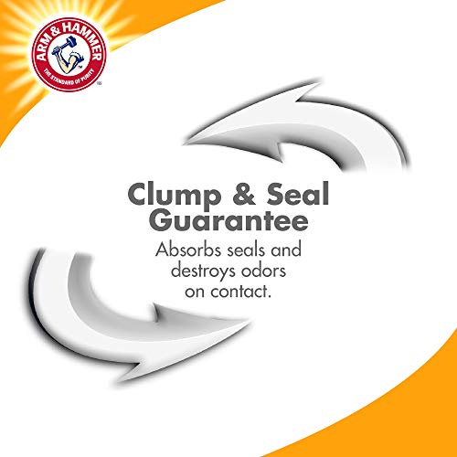 ARM & HAMMER Clump & Seal Platinum Cat Litter, Multi-Cat, 40 lb