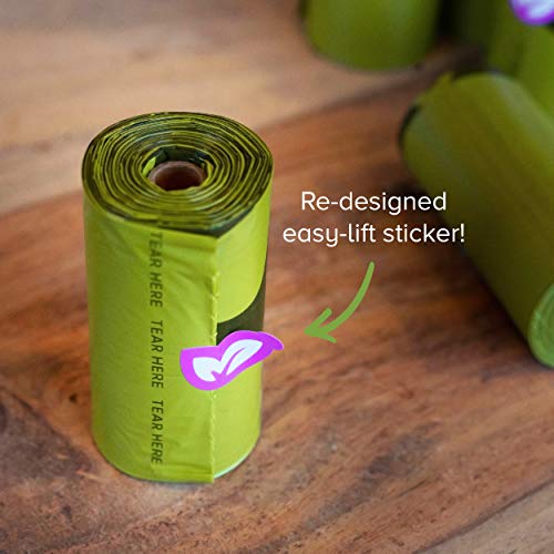 Earth Rated Dog Poop Bags, Guaranteed Leak Proof and Extra Thick Waste Bag Refill Rolls For Dogs, Lavender Scented, 120 Count