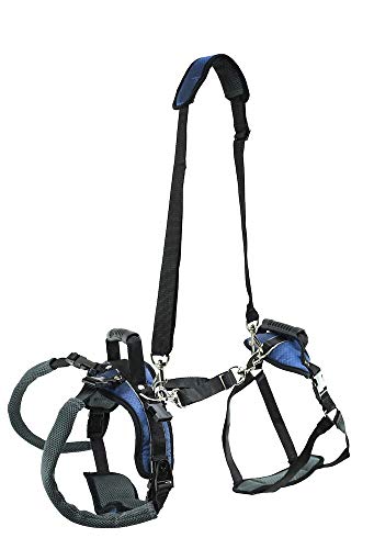 PetSafe CareLift Support Harness - Full Body Lifting Aid with Handle & Shoulder Strap - Great for Pet Mobility & Older Dogs to Help Them Up - Comfortable, Breathable Material - Easy to Adjust - Large