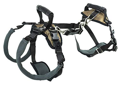 PetSafe CareLift Support Harness - Full Body Lifting Aid with Handle & Shoulder Strap - Great for Pet Mobility & Older Dogs to Help Them Up - Comfortable, Breathable Material - Easy to Adjust - Medium