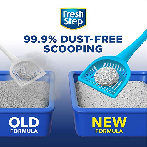 Fresh Step Odor Shield Scented Litter with The Power of Febreze, Clumping Cat Litter - 14 lbs