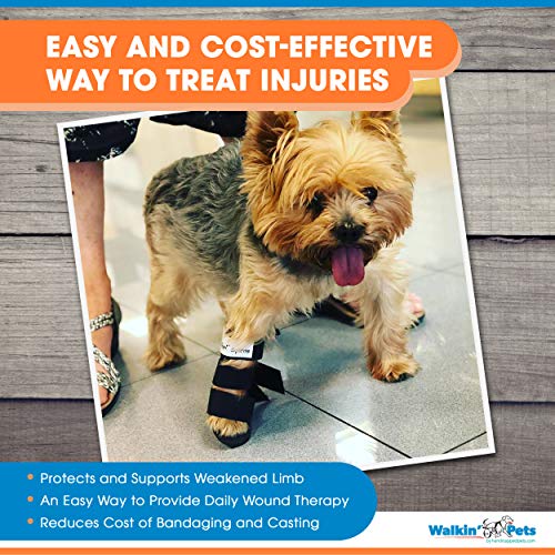 XXS Walkin' Pet Splint for Dogs | Front Leg Foot Splint for Dogs with Arthritis and Injuries