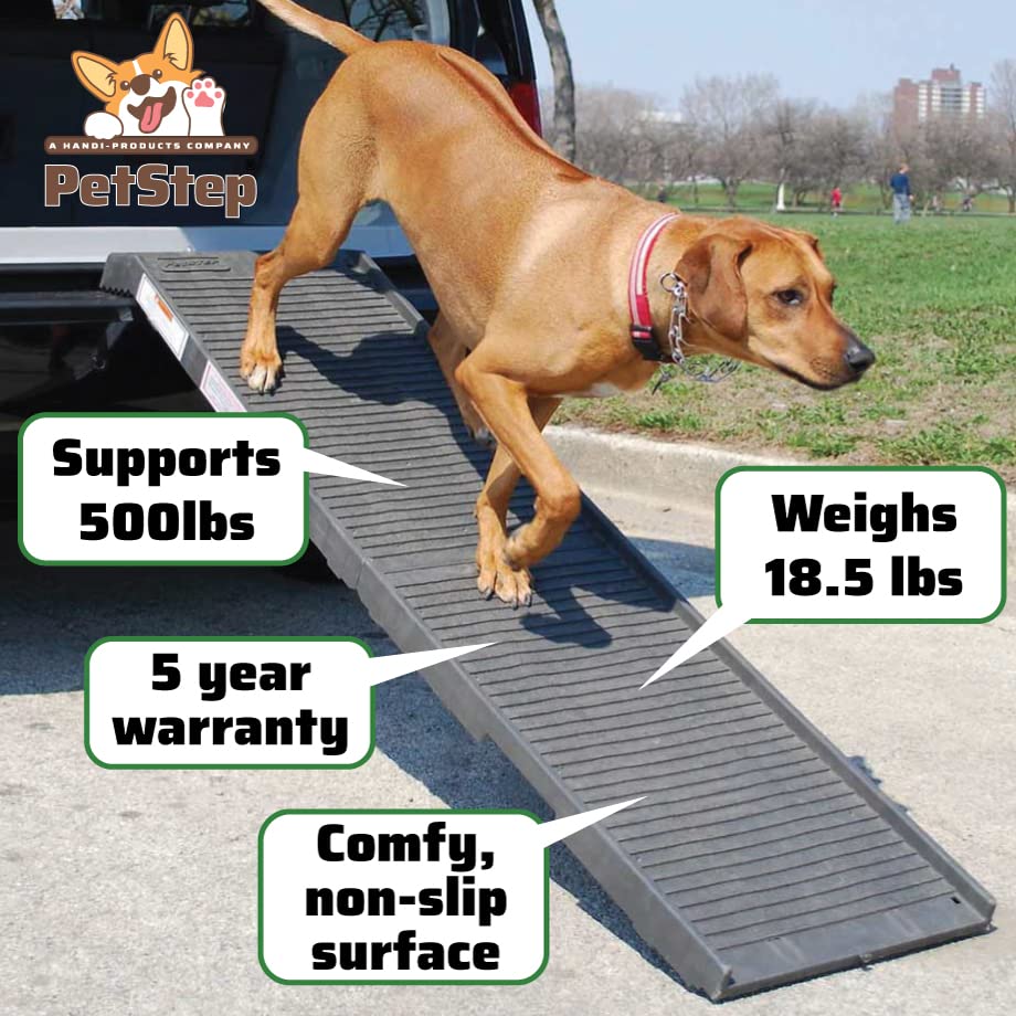 Petstep Dog Ramp for Pools - Khaki